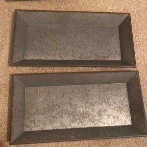 2 deep serving trays cookie trays wedding Decor